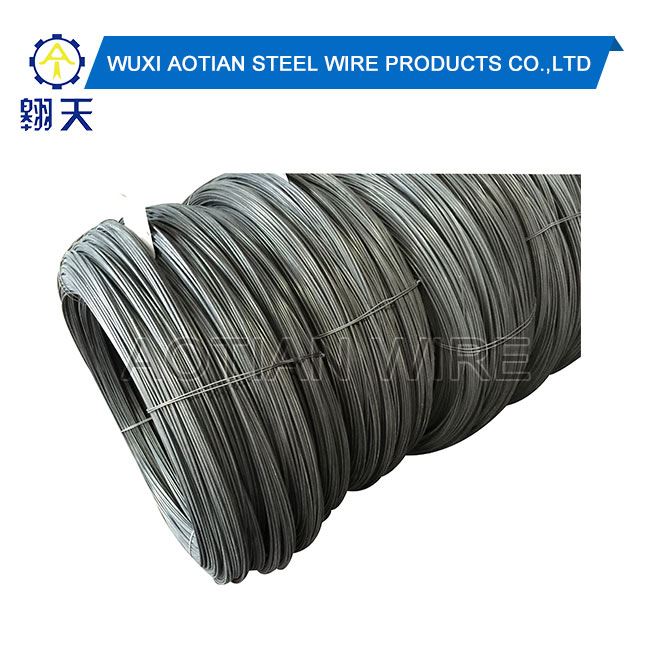 Daily maintenance method of steel wire