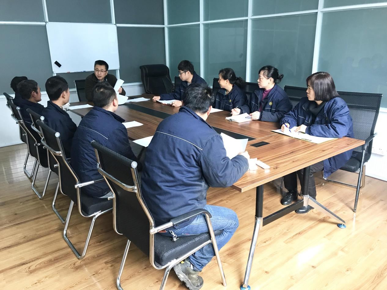 Our Weekly Regular Meeting For Work Summary And Reflection