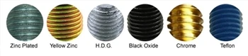 Summary of screw surface treatment technology and corrosion resistance