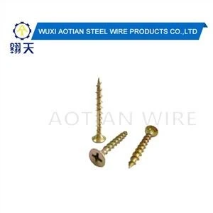 Drywall Screw Yellow Zinc Plated