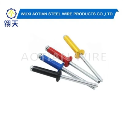 Aluminium Colored Rivets.